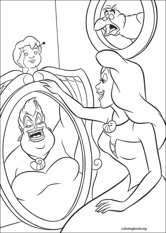 The Little Mermaid coloring page (016)