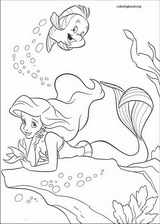 The Little Mermaid coloring page (008)