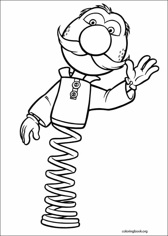 The Magic Roundabout coloring page (004)