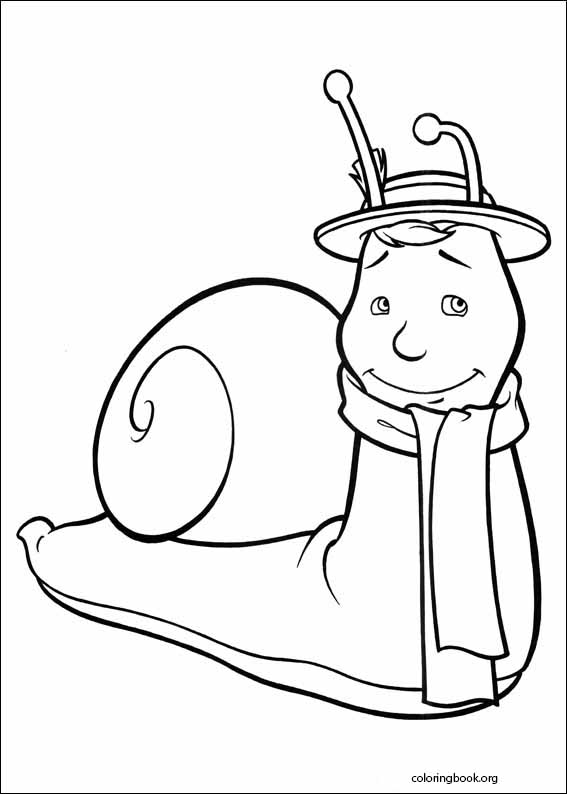 The Magic Roundabout coloring page (008)