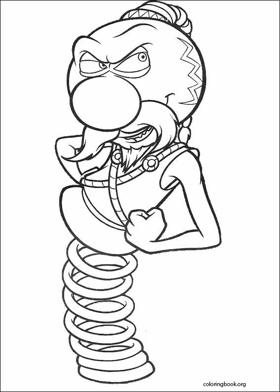 The Magic Roundabout coloring page (011)
