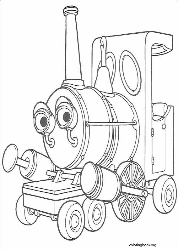 The Magic Roundabout coloring page (012)