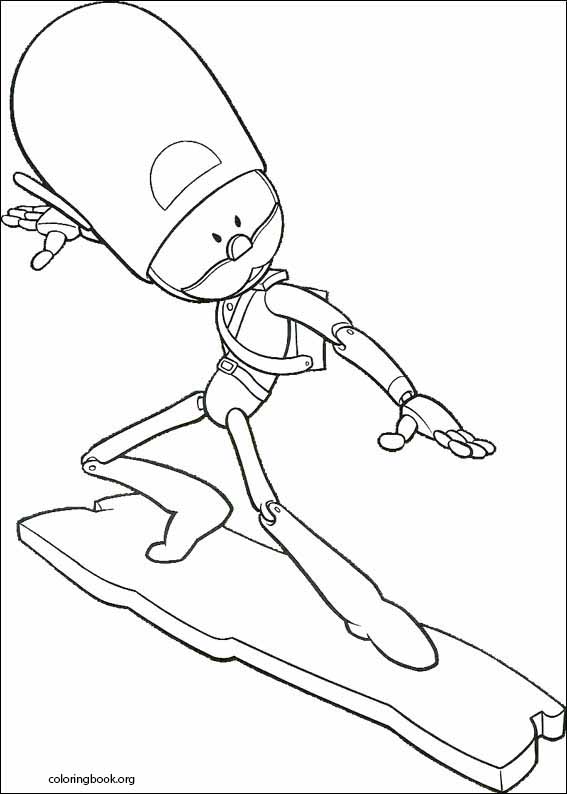 The Magic Roundabout coloring page (022)
