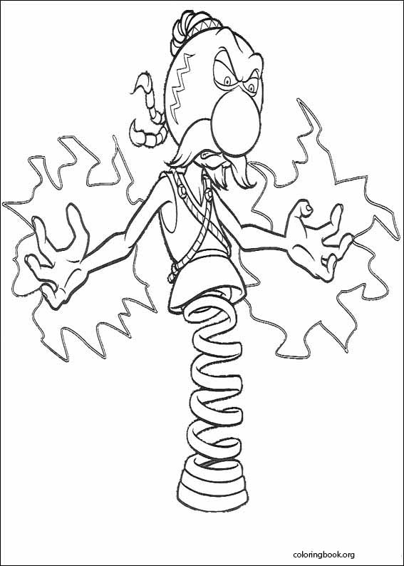 The Magic Roundabout coloring page (023)