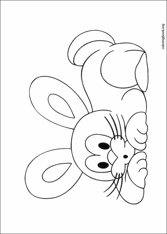 The Mole coloring page (001)