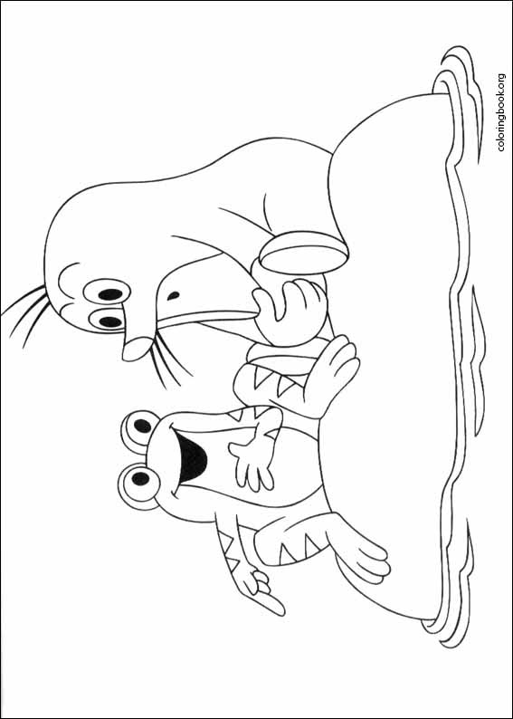 The Mole coloring page (004)