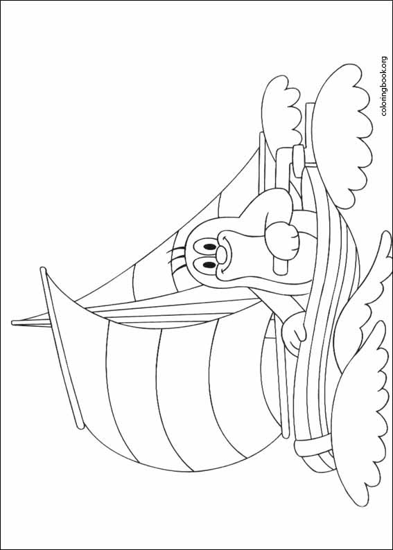 The Mole coloring page (005)