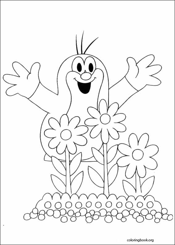 The Mole coloring page (007)