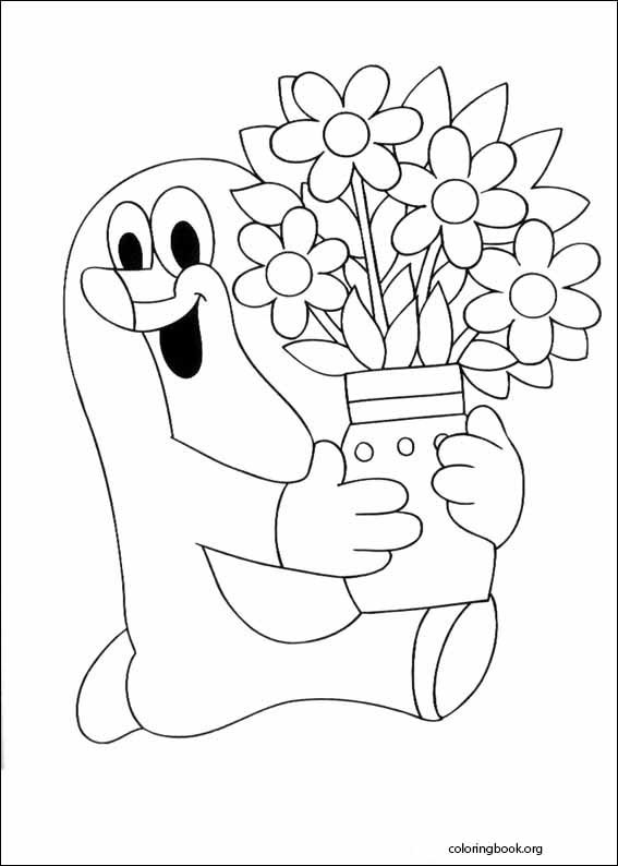 The Mole coloring page (009)