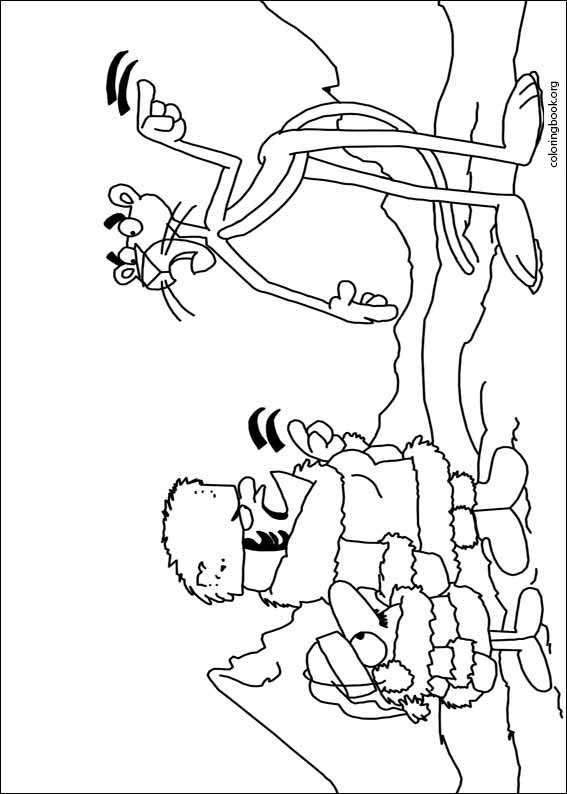 The Pink Panther coloring page (002)