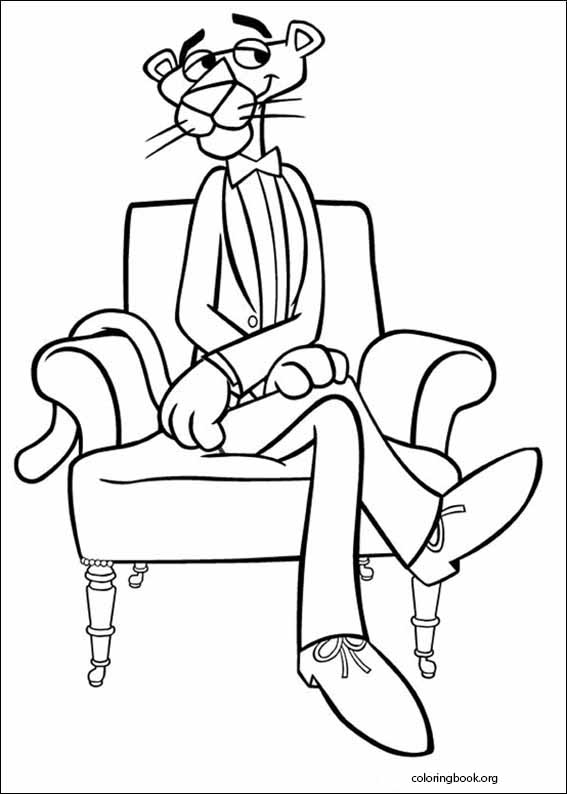 The Pink Panther coloring page (012)