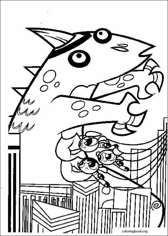 The Powerpuff Girls coloring page (013)