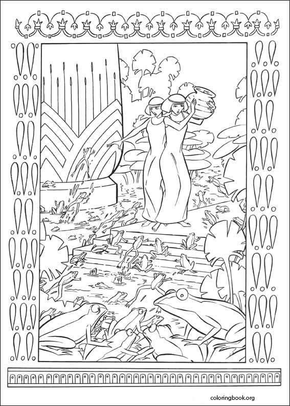 The Prince Of Egypt coloring page (005)
