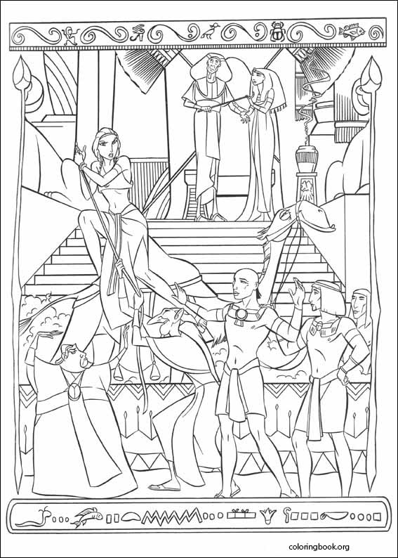 The Prince Of Egypt coloring page (006)