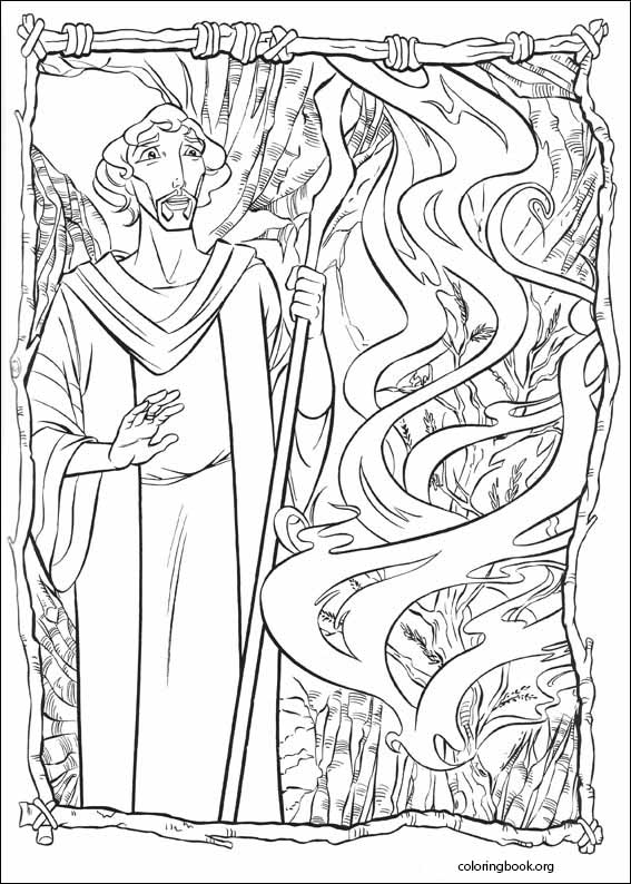 The Prince Of Egypt coloring page (019)