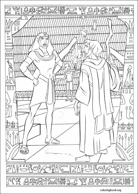 The Prince Of Egypt coloring page (020)