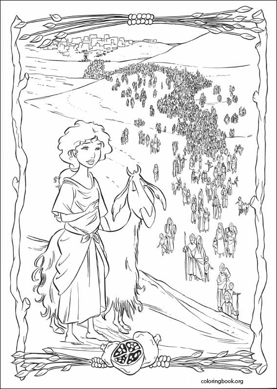 The Prince Of Egypt coloring page (021)