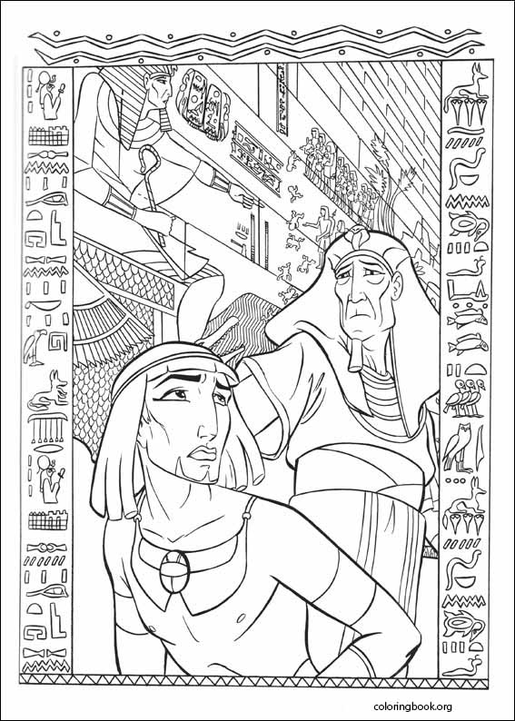 The Prince Of Egypt coloring page (022)