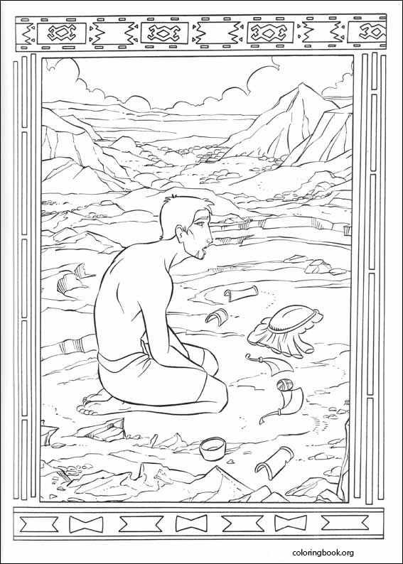 The Prince Of Egypt coloring page (023)