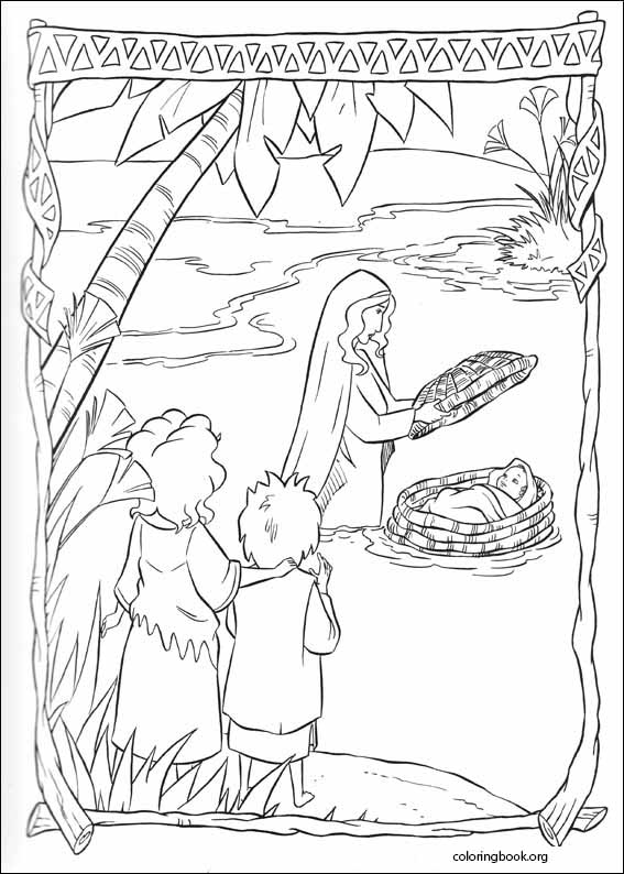 The Prince Of Egypt coloring page (025)