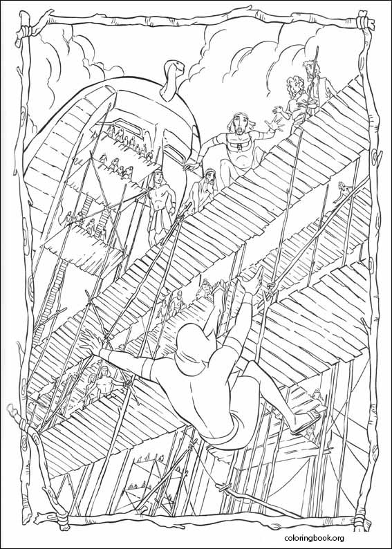The Prince Of Egypt coloring page (027)
