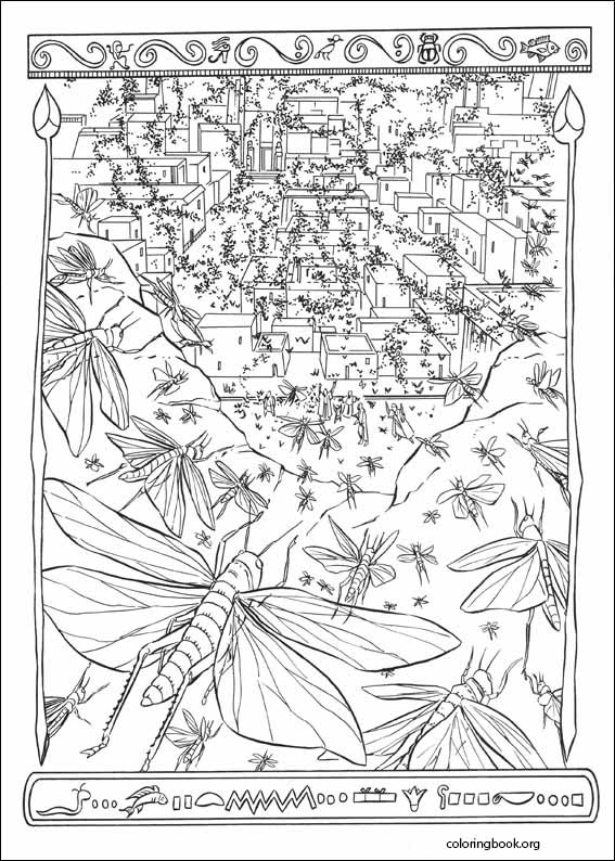 The Prince Of Egypt coloring page (030)