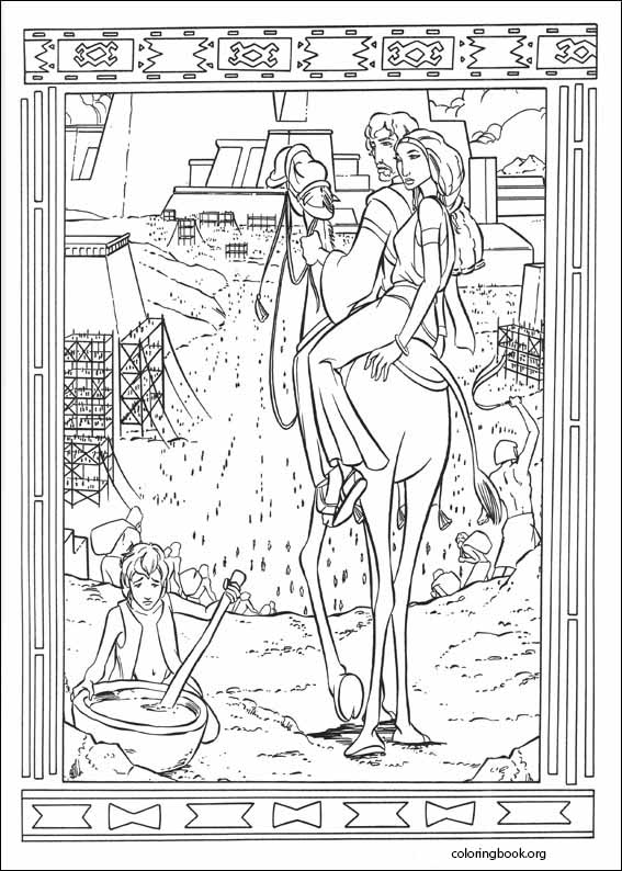 The Prince Of Egypt coloring page (031)