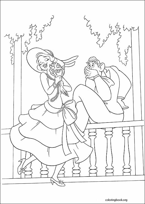 The Princess And The Frog coloring page (003)