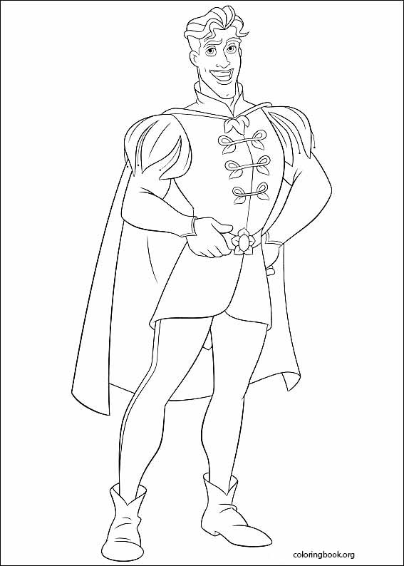 The Princess And The Frog coloring page (063)