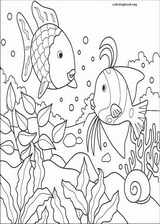 The Rainbow Fish coloring page (001)