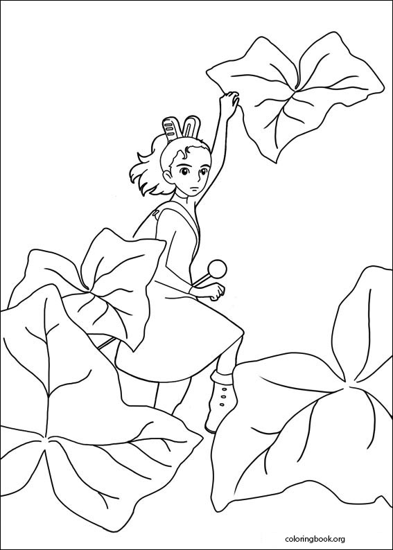 The Secret World Of Arrietty coloring page (004)