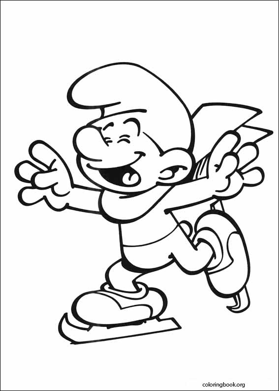 The Smurfs coloring page (007)