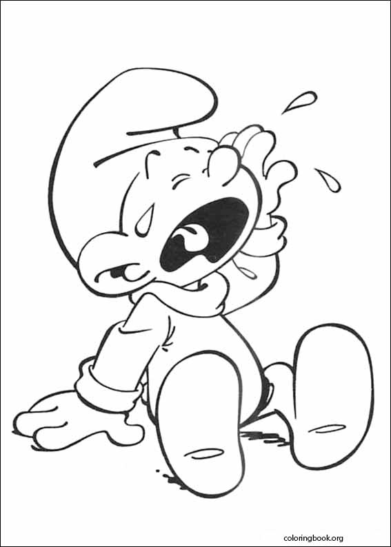 The Smurfs coloring page (014)