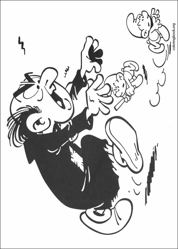 The Smurfs coloring page (015)