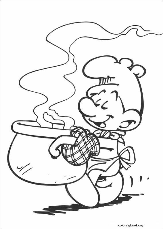 The Smurfs coloring page (020)