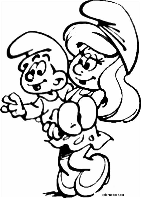 The Smurfs coloring page (033)