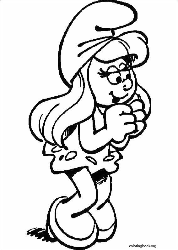 The Smurfs coloring page (035)