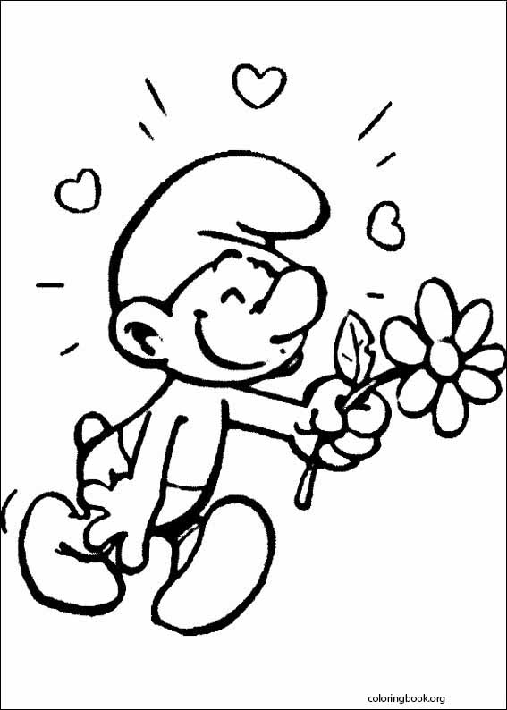 The Smurfs coloring page (036)