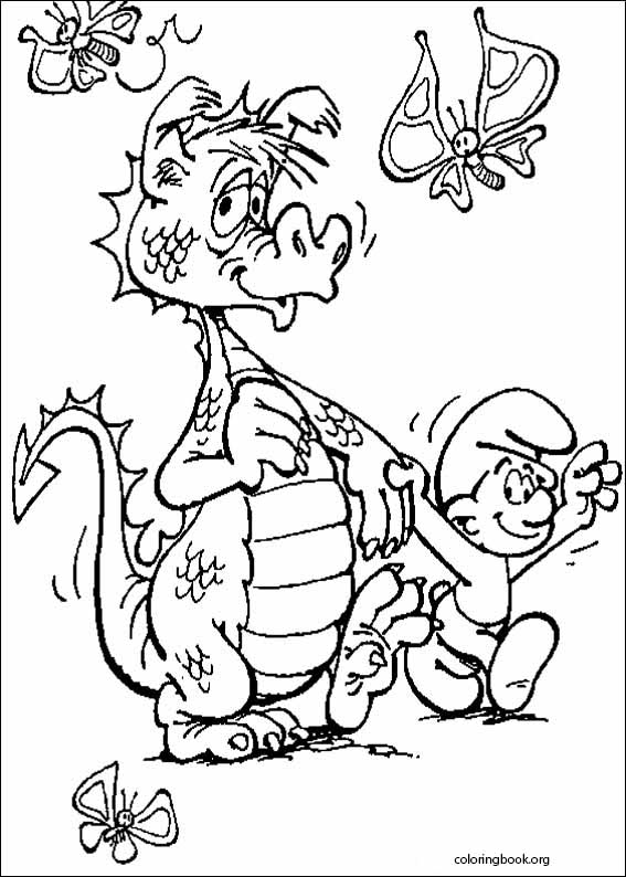 The Smurfs coloring page (047)