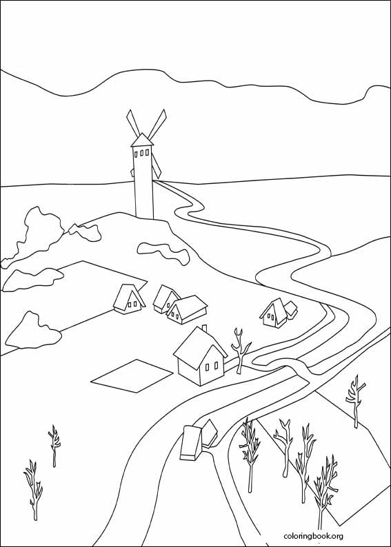 The Tale Of Despereaux coloring page (014)
