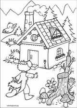 The Three Little Pigs coloring page (008)