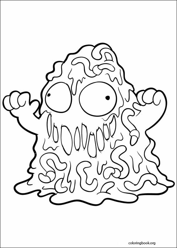 The Trash Pack coloring page (013)