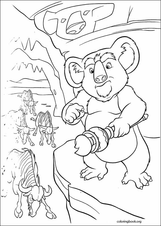 The Wild coloring page (002)