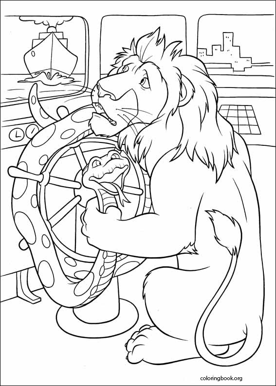 The Wild coloring page (004)