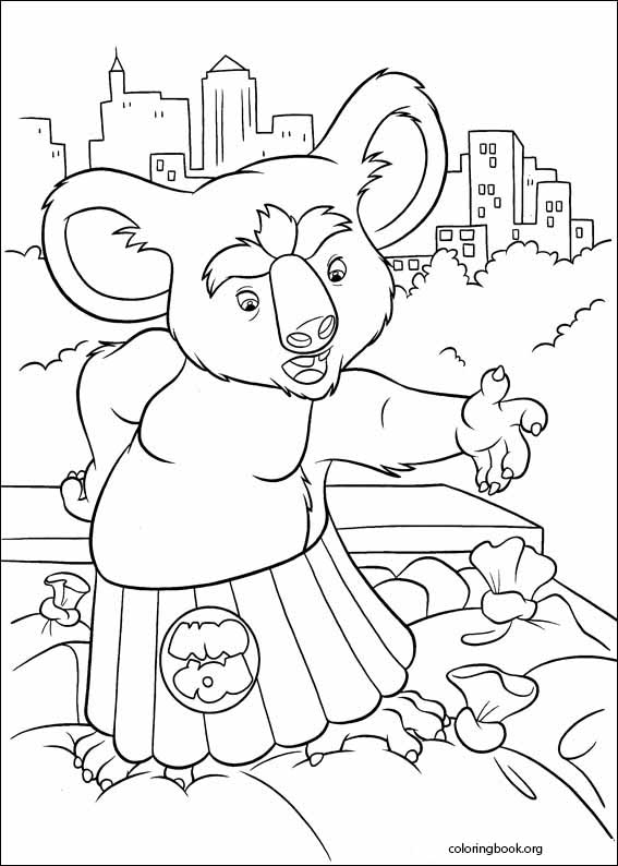 The Wild coloring page (005)