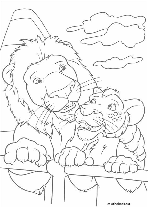 The Wild coloring page (006)
