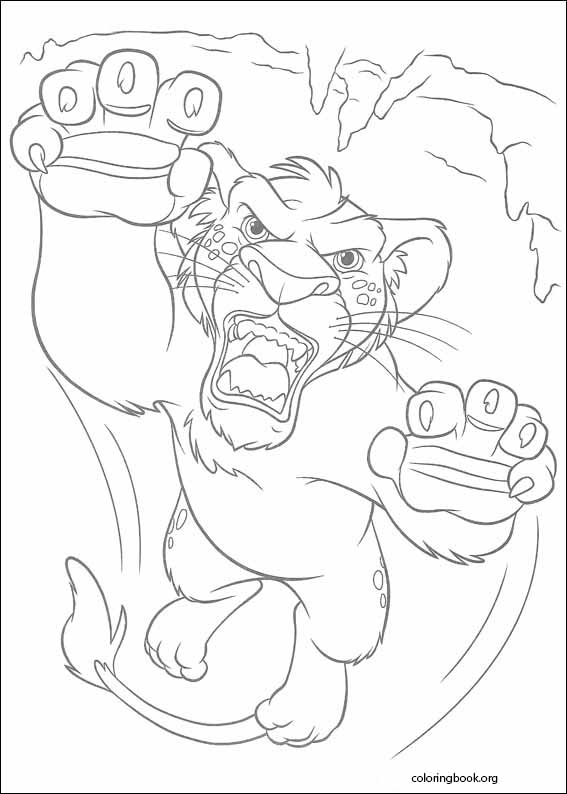 The Wild coloring page (010)