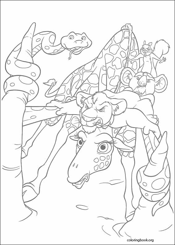 The Wild coloring page (011)