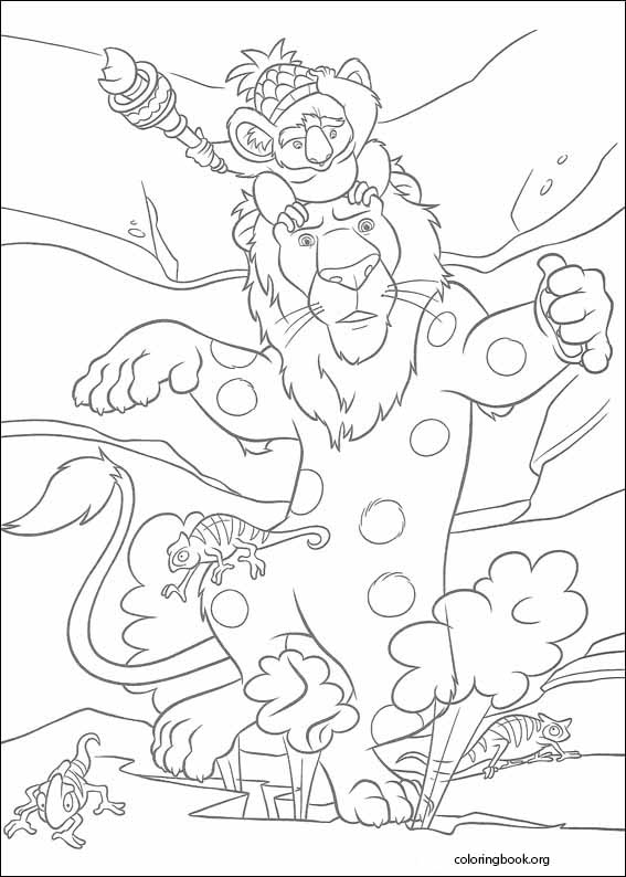 The Wild coloring page (014)