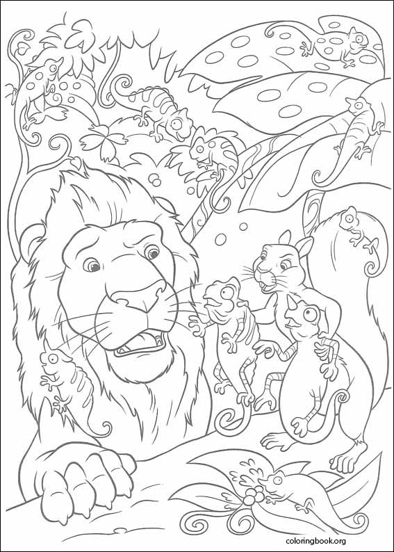 The Wild coloring page (016)
